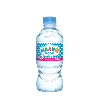 Вода питна дитяча Малиш негазована 0,33 л