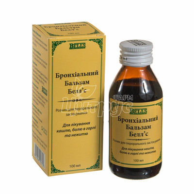Белл*с бронхіальний бальзам розчин 100 мл