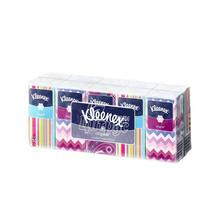 Хусточки носові паперові Клинекс (Kleenex) Білі 10х10 (100 штук)