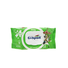 Серветки вологі дитячі Ультра Компакт (Ultra Compact Ecopack) з клапаном 72 штуки