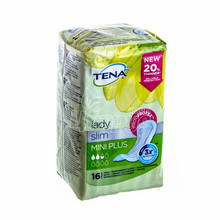 Прокладки урологічні жіночі Тена (Tena) Леді Слім Міні Плюс (Lady Slim Mini Plus) 16 штук
