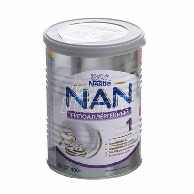 Суміш молочна дитяча Нестле НАН (Nestle NAN) Преміум (Premium HA) 1 гіпоалергенна з народження 400 г