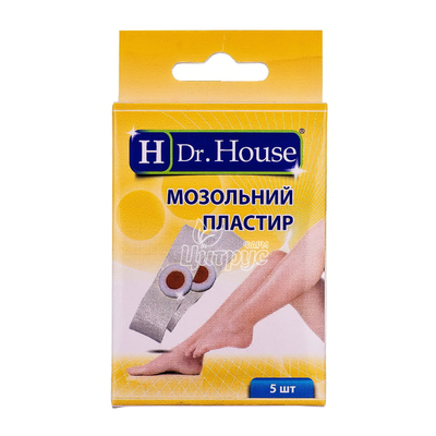 Лейкопластир мозольний Доктор хауc (Dr. House) 5 штук