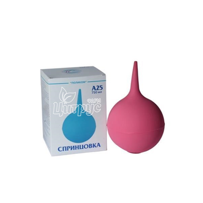 Спринцовка А 25 с мягким наконечником 750 мл