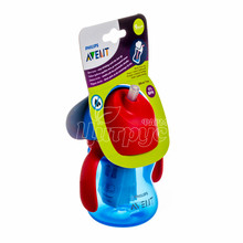 Чашка з трубочкою Філіпс Авент (Philips Avent) для хлопчиків з 9 місяців 210 мл