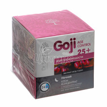 Крем-концентрат Доктор Санте (Dr. Sante) Годжі Ейдж Контрол (Goji Age Control) Нічний з гіалуроновою кислотою після 25-ти 50 мл