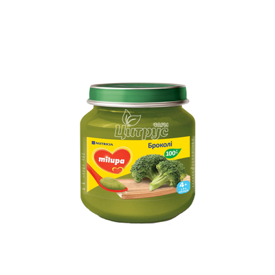 Пюре дитяче Мілупа (Milupa) Брокколі з 4 місяців 125 г
