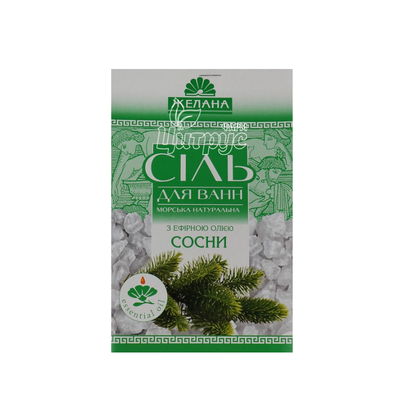 Сіль для ванн Желана з ефірною олією сосни 500 г