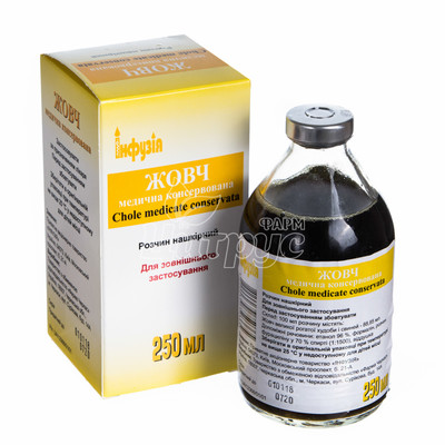 Жовч медична розчин 250 мл