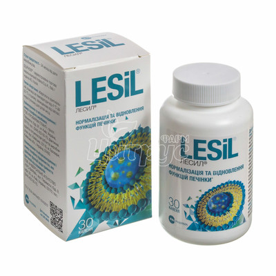 Лесіл капсули 144 мг 30 штук