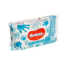 Серветки вологі дитячі Хаггіс (Huggies) Алл Овер Клин (All Over Clean) 56 штук