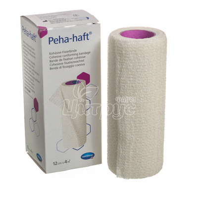 Бинт еластичний фіксує Пеха Хафт (Peha- Haft) (12 см х 4 м)