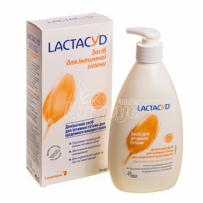Средство для интимной гигиены Лактацид (Lactacyd)  с дозатором 400 мл