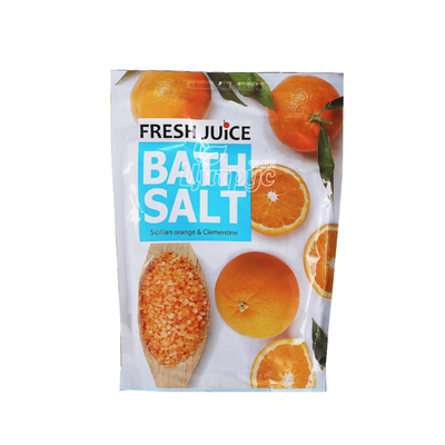 Сіль для ванн Фреш Джус (Fresh Juice) Сицилійський апельсин і клементина (Sicilian Orange & Clementine) дой-пак 500 г