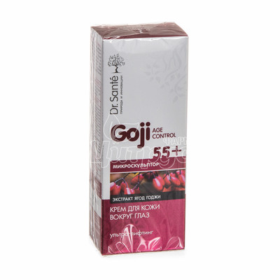 Крем ультра-ліфтинг Доктор Санте (Dr. Sante) Годжі Ейдж Контрол (Goji Age Control) для шкіри навколо очей після 55-ти 15 мл