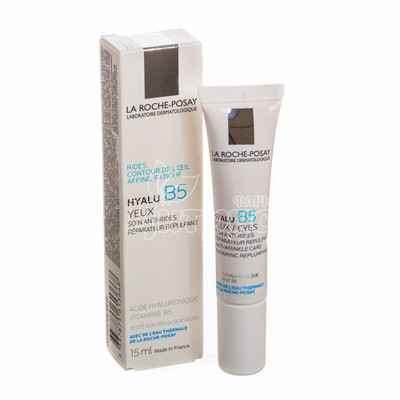 Ля Рош позе Гіалу B5 (La Roche Posay Hyalu B5) Засіб корегуючий зморшки і відновлюючий пружність контуру очей для чутливої шкіри 15 мл