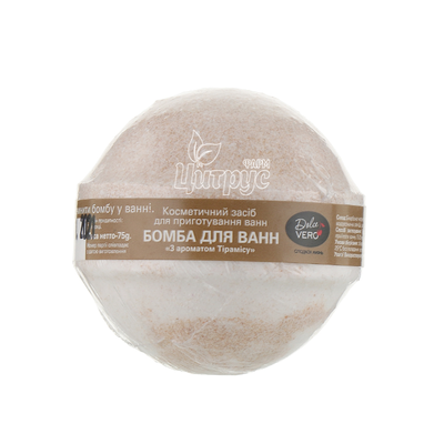 Бомба для ванн Дольче Веро (Dolce Vero) Тірамісу 75 г