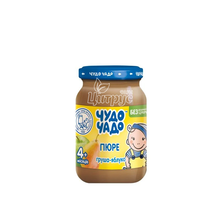 Пюре дитяче Чудо-Чадо фруктове груша і яблуко без цукру з 3 місяців 170 г