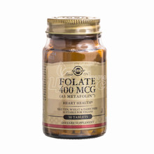 Солгар (Solgar) Фолат 400 мкг 50 штук (Folate) таблетки