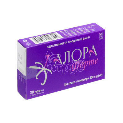 Алора форте таблетки вкриті оболонкою 30 штук