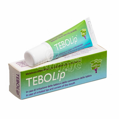 Помада гігієнічна Тебо Ліп (Tebo lip) Чайне дерево 10 мл