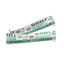 Бинт марлевий медичний нестерильний Юрія-Фарм (7 м х 14 см)