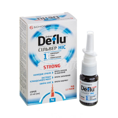 Дефлю Сільвер Ніс Стронг спрей 15 мл