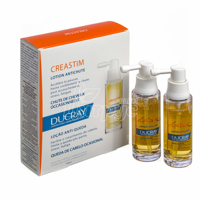 Дюкро Керастім (Ducray Creastim) Набір Лосьйон проти реактивного випадіння волосся 30 мл 2 штуки