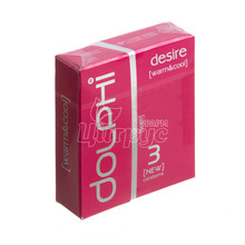 Презервативи Долфі Люкс (Dolphi Lux) Дезайер (Desire) анатомічні 3 штуки