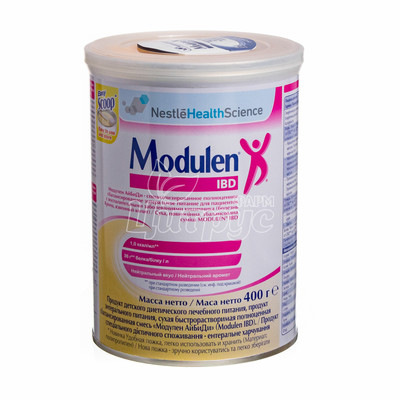 Суміш лікувальна Нестле модулів (Nestle Modulen IBD) з 5 років 400 г