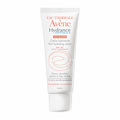 Авен Гідранс Оптімаль UV Ріш (Avene Hydrance Optimale UV Riche) Крем для сухої і дуже сухої шкіри SPF-20 40 мл