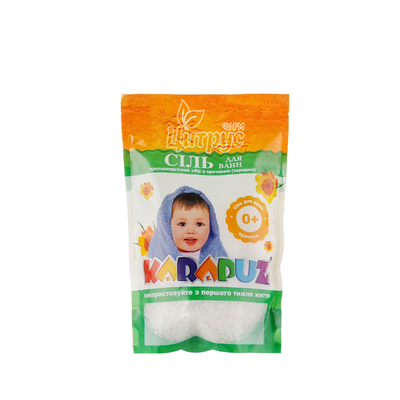 Сіль для ванн дитяча Карапуз Череда 500 г