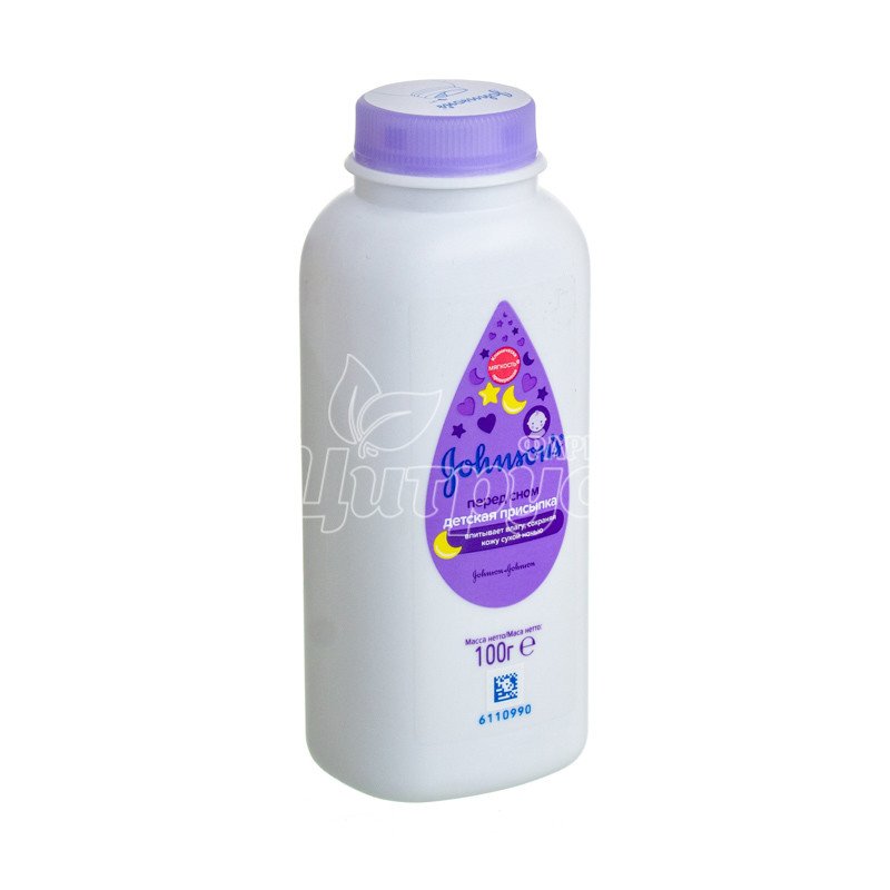 фото 2/Присипка дитяча Джонсонс Бебі (Johnson*s Baby) перед сном 100 г