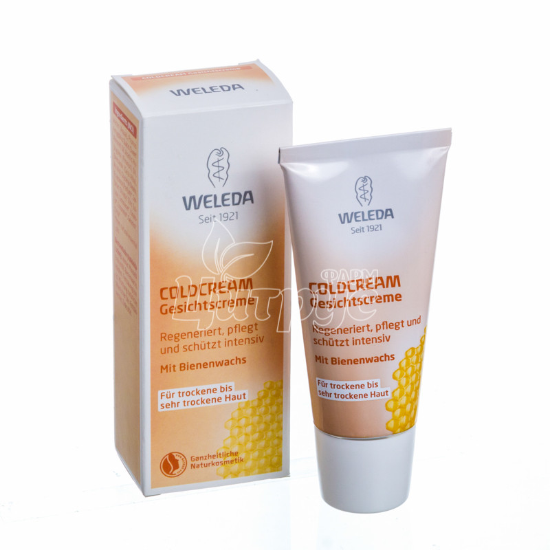 фото 1/Крем Веледа Колд Крем (Weleda Cold Cream) Захисний від вітру і холоду 30 мл