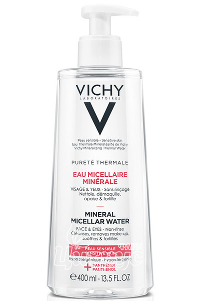 Віши Пурете Термаль (Vichy Purete Thermale) Міцелярна вода для чутливої шкіри 400 мл