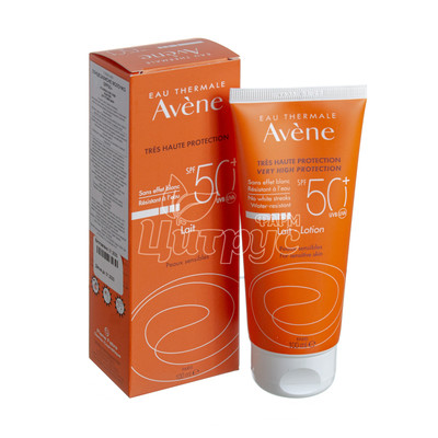 Авен Солярис (Avene Solaires) Молочко сонцезахисне SPF 50+ 100 мл