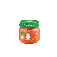 Пюре дитяче Гербер (Gerber) овочеве морква з 6 місяців 80 г