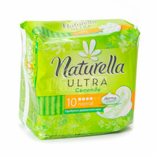 Прокладки гігієнічні жіночі Натурелла (Naturella) Ромашка Ультра Нормал (Camomile Ultra Normal) 10 штук