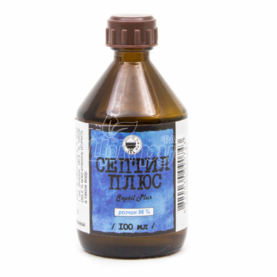 Септил плюс розчин спиртовий 96% 100 мл