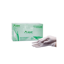 Рукавички оглядові латексні Ігар (Igar) нестерильні припудрені розмір М (6-7) пара