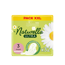 Прокладки гігієнічні жіночі Натурелла (Naturella) Ромашка Ультра Максі (Camomile Ultra Maxi) 32 штуки