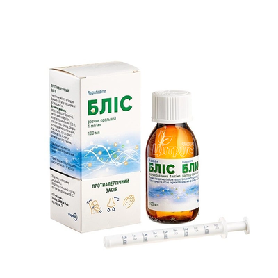 Бліс розчин оральний 1 мг / мл флакон 100 мл