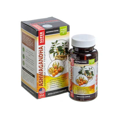 Ашваганда супер концентрат капсули 60 штук