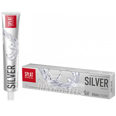 Зубна паста Сплат (Splat) Спеціал Сілвер (Special Sillver) 75 мл