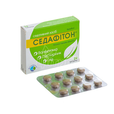 Седафітон таблетки 24 штуки