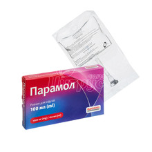 Парамол розчин для інфузії 1000 мг контейнер по 100мл