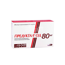Предуктал ОД капсули 80мг 30 штук