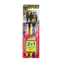 Щітка зубна Колгет (Colgate) Зіг заг Деревне вугілля м*яка 2 + 1