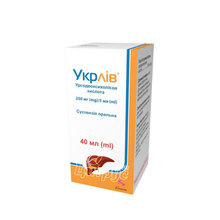 Укрлів суспензія 250мг / 5мл банка 40 мл