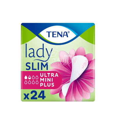 Прокладки урологічні Тена леді (Tena Lady) слім ультра міні плюс (slim ultra mini plus) 24 штук